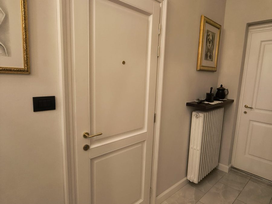 Porte interne in Tiglio laccate